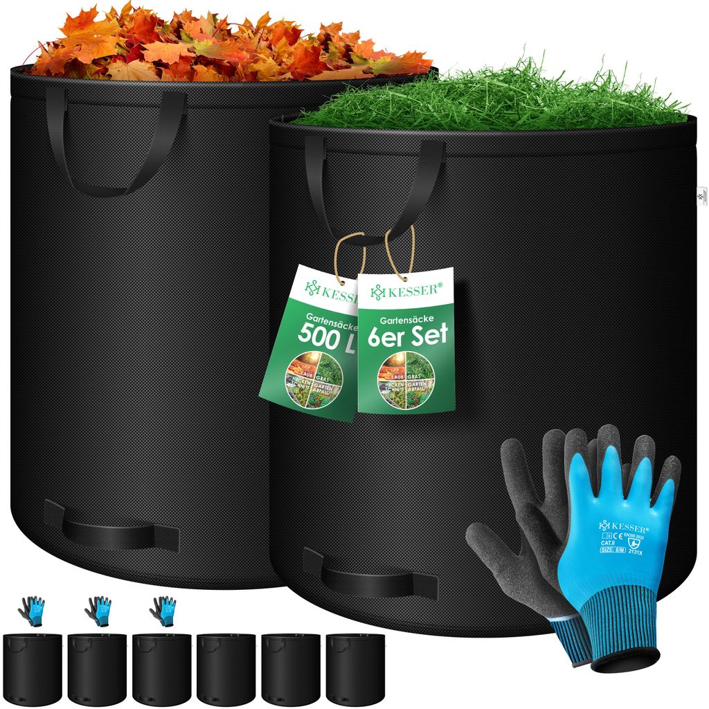 KESSER® Gartensack Set Laubsack Gartenabfallsack Produktbild 