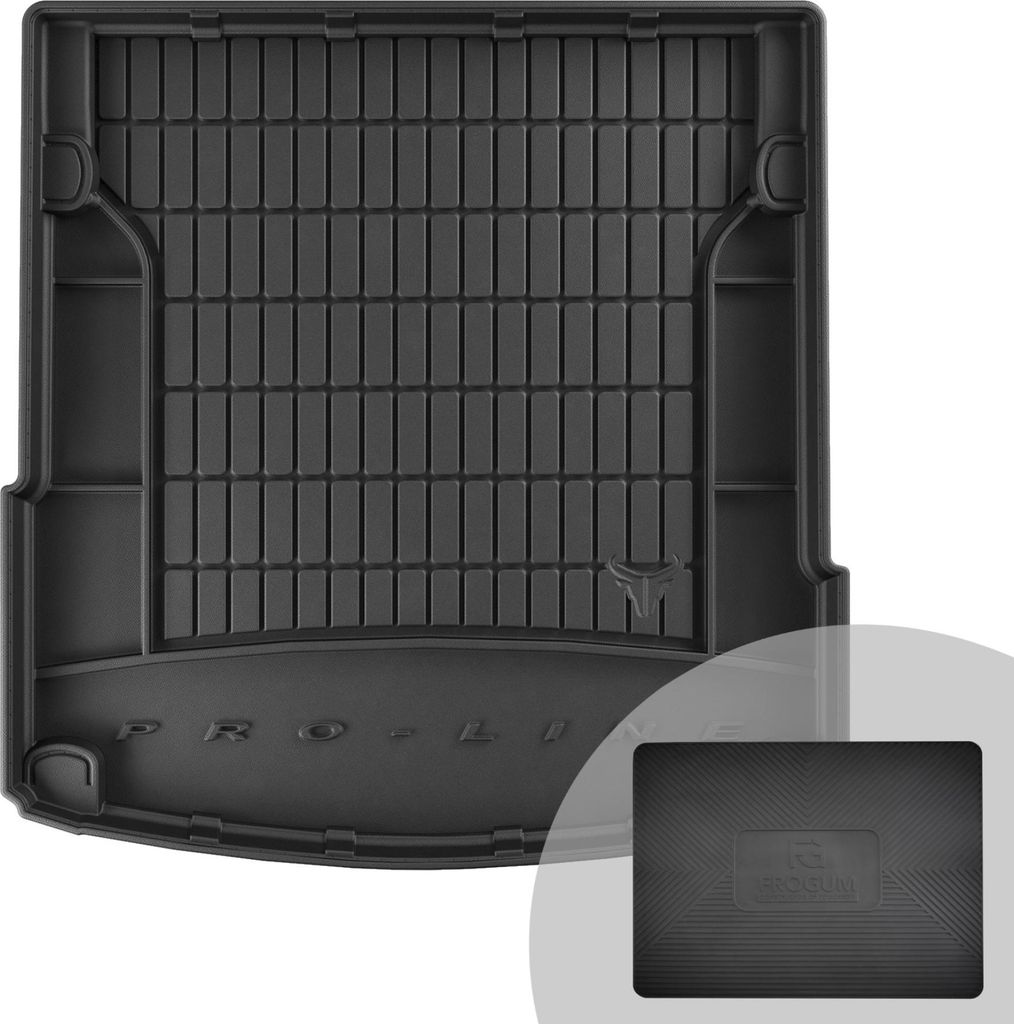 FROGUM ProLine 3D Gummimatte Exklusive Auto Kofferraummatte Kofferraumwanne für Audi A4 B6 2000-2006