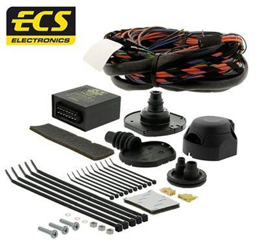 ECS AU068B1 Elektrosatz Anhängerkupplung E-Satz für VW Touareg (CR7) Anhängevorrichtung