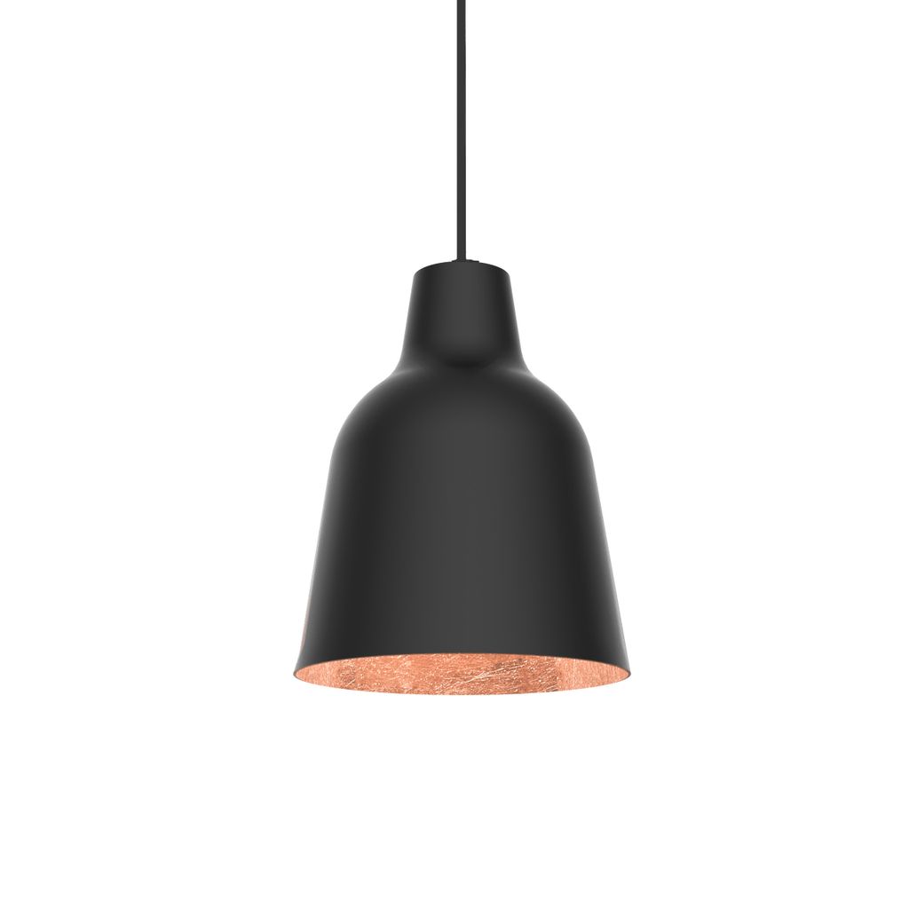 Dong Pendelleuchte Schwarz Blatt