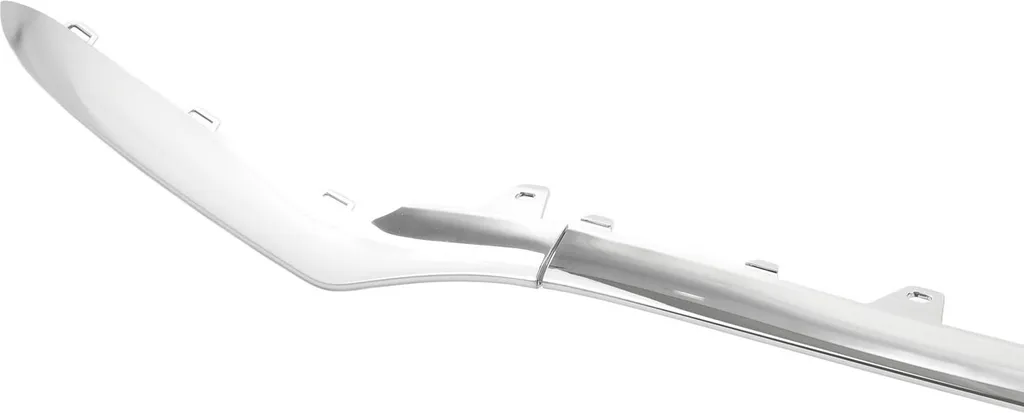 Baguette pare-chocs avant chrome pour Mercedes Classe E W212 AMG 2014-16