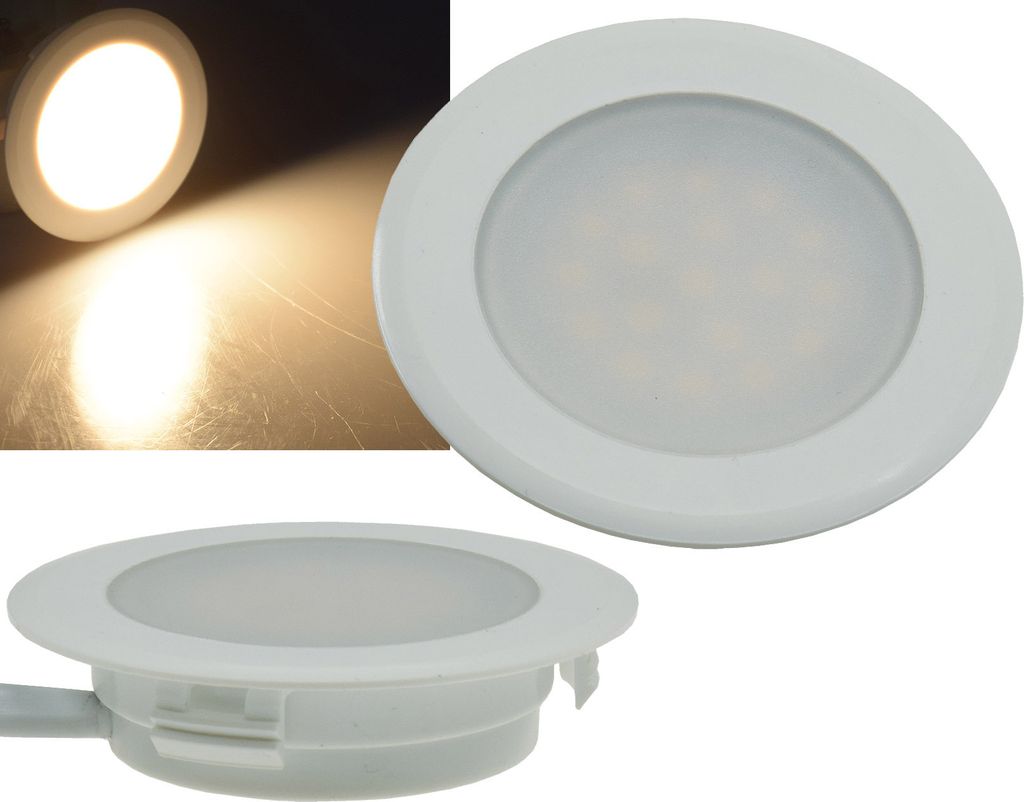 ChiliTec 22178 LED-Einbauleuchte "EBL-HV65w", weiß 230V, Produktbild 