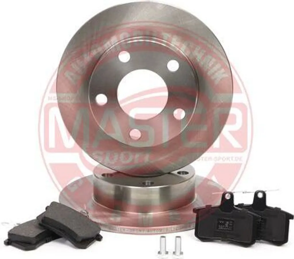 Kit freins MS 201002240 freins à disque essieu arrière Audi A4 B5 8D2