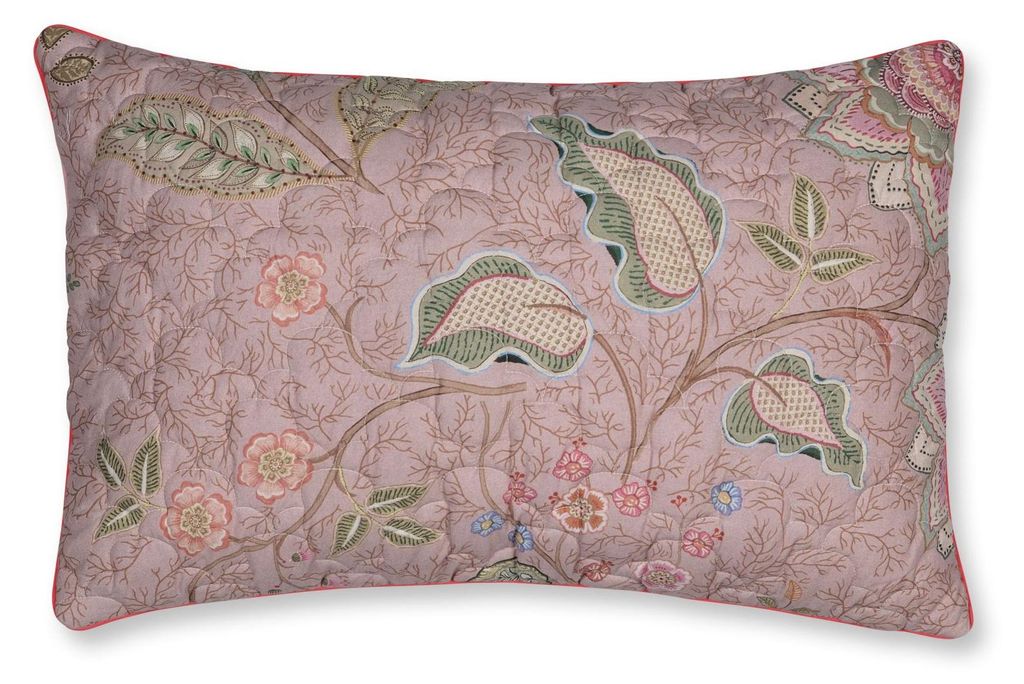 PIP Studio Dekokissen PIP Mumabi Morning Quilted Pink 45x70 Rosa