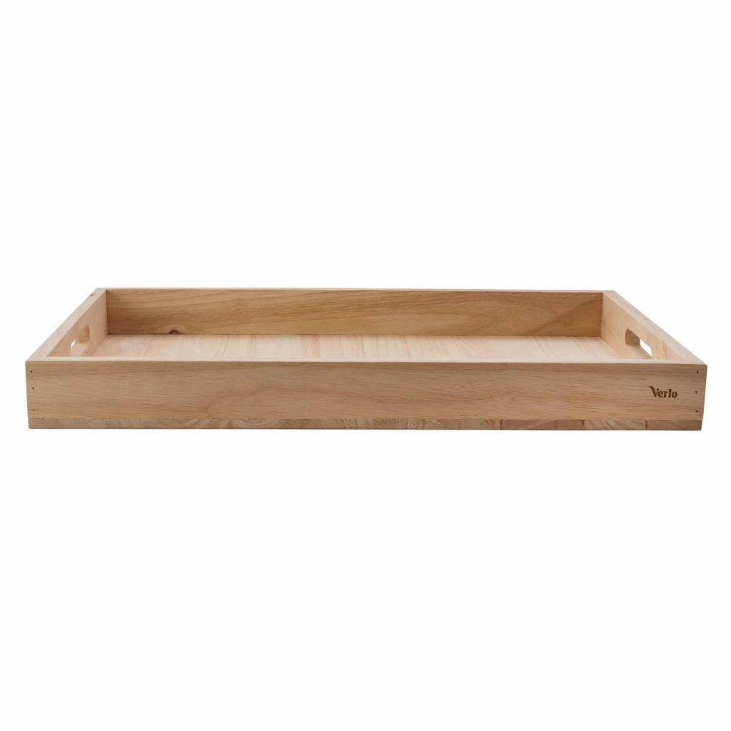 VERLO Rechteckiges Holztablett – 58 x 37 cm, MANGO Produktbild 