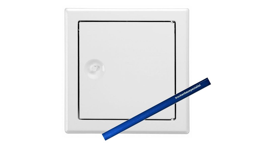 Revisionstür Softline 40x60 Cm Weiß – Aus Verzinktem Stahlblech, Mit Mauerankern, Für Wand- Und Deckenmontage