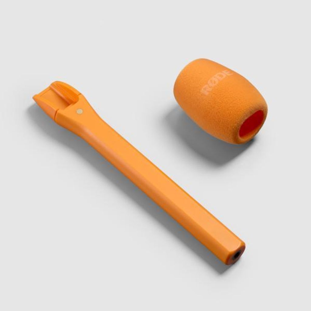 Rode Interview Micro Handadapter für Wireless Micro Orange