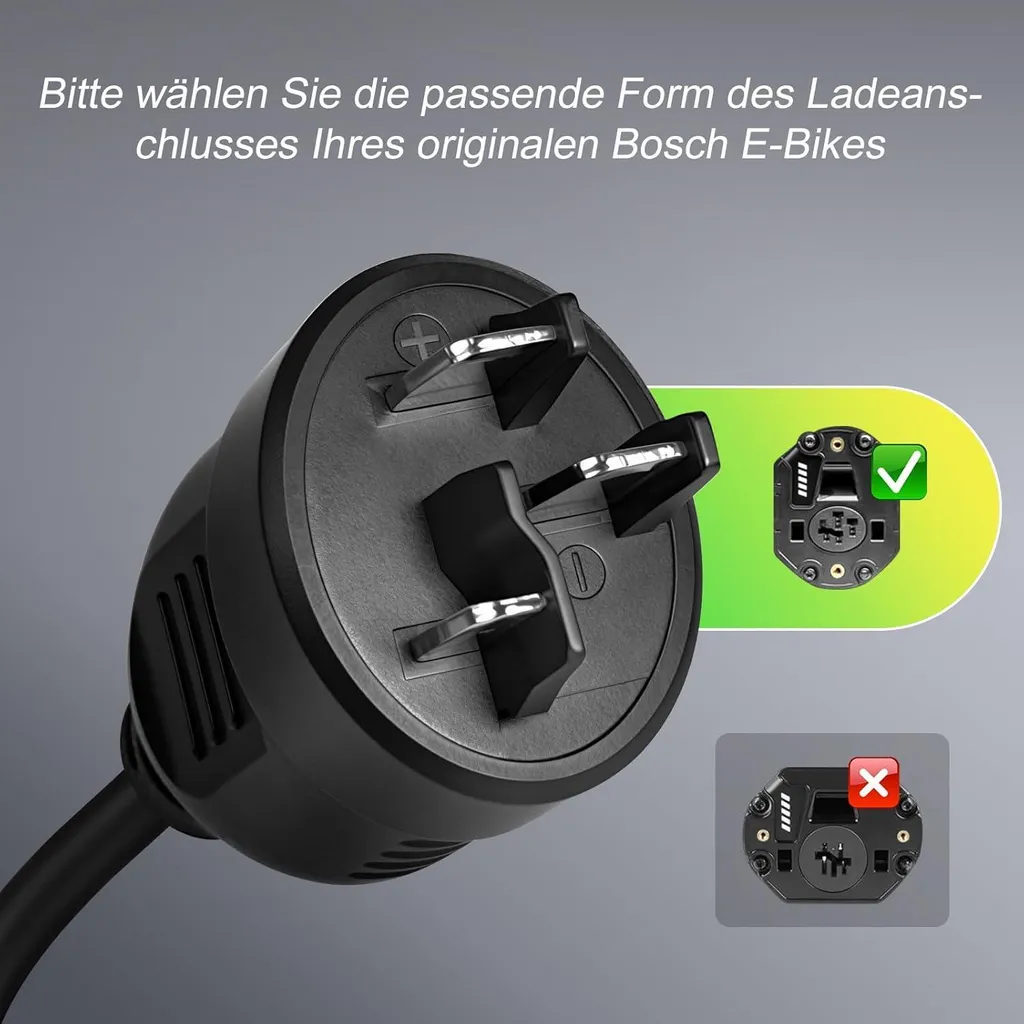 Chargeur Rapide 6A pour Batterie Bosch 36V VAE Performance et Classic+
