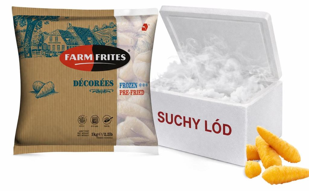 szyszki ziemniaczane placki 1kg - Farm frites Zdjęcie produktu 