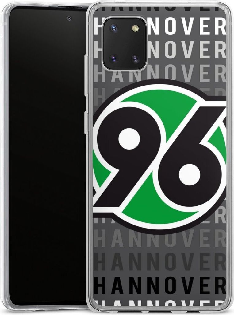 DeinDesign Handyhülle für Samsung Galaxy Note 10 lite Silikon Hülle Case Smartphone Schutzhülle H96 Hannover 96 Offizielles Lizenzprodukt