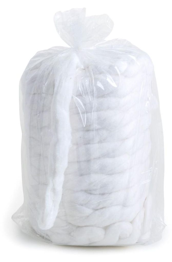 Lose, saugfähige Salonwatte für Kosmetik und Hygiene, 1 kg