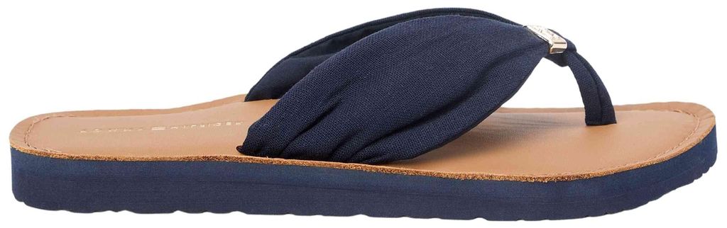 Tommy Hilfiger TH Monogram Plaque Hemp Flip-Flops, Produktbild 