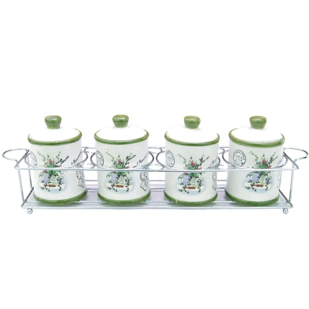 Maestro set di 4 contenitori per spezie MR2006504CS