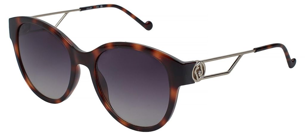 Liu Jo Ovale Damen-Sonnenbrille aus Acetat und Metall LJ762SR