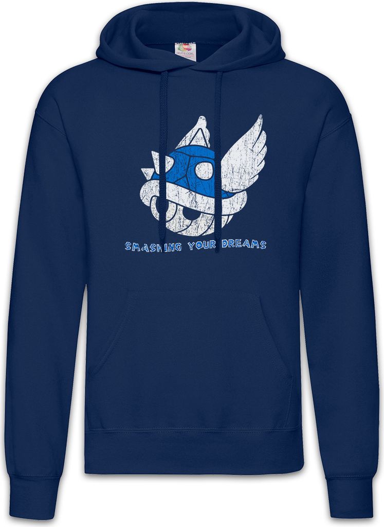 Urban Backwoods Smashing Your Dreams, Herren Hoodie, Farbe: Navy, Größe: L