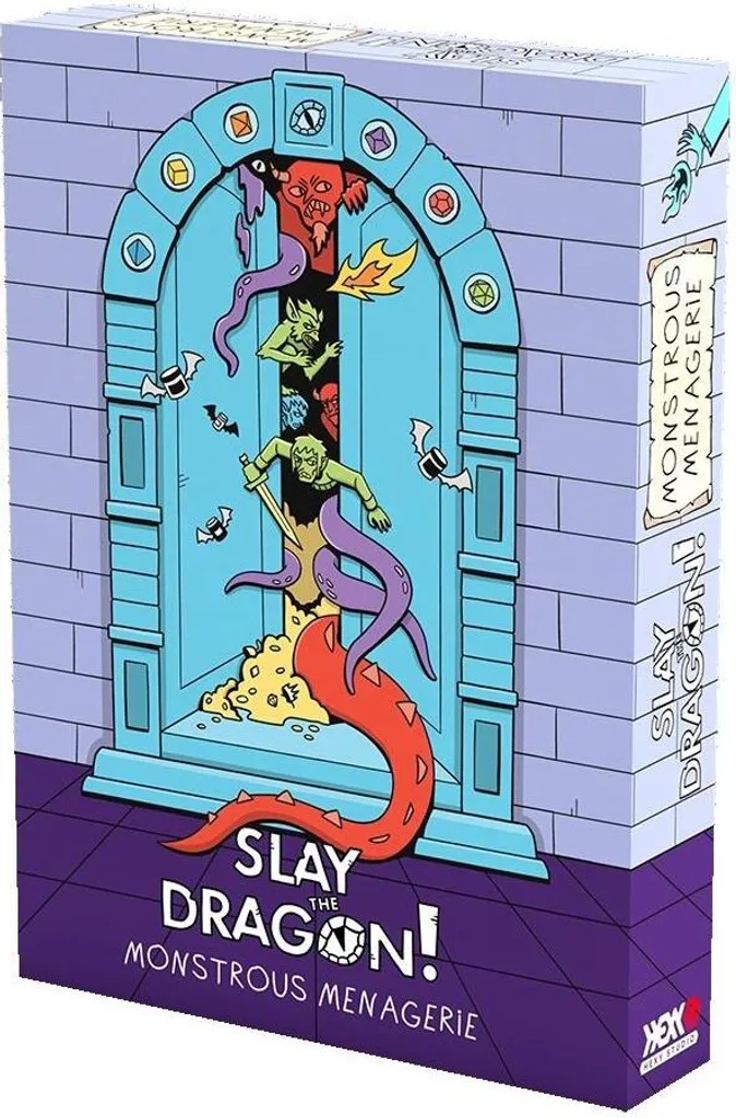 Jeu Tuez le dragon Ménagerie monstrueuse version anglaise pour expert