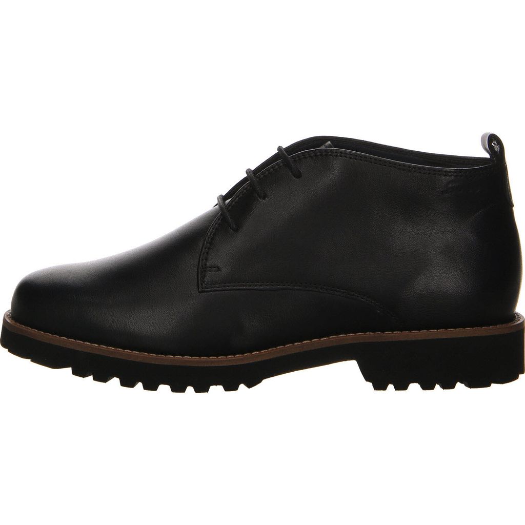Sioux Damen Schnürschuhe Sportliche Schnürer Leder schwarz 8
