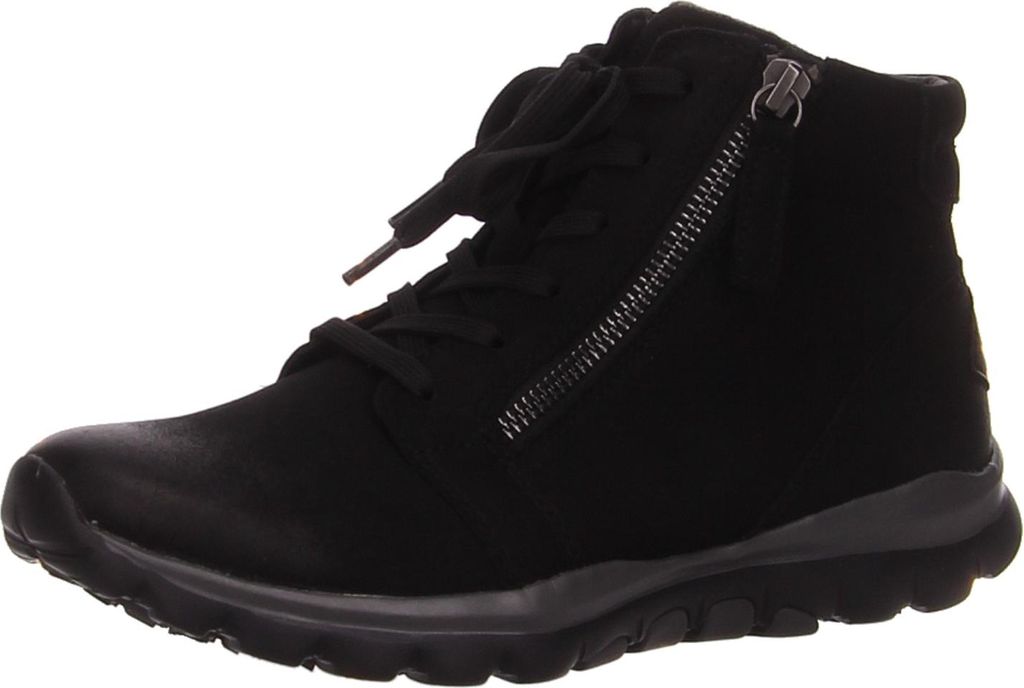 Gabor Schnür-,Zug-u.Schnallenstiefel in schwarz, Gr. 6