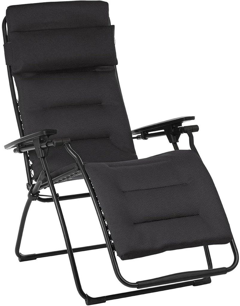 Lafuma Relax Liegestuhl Clip AirComfort Acier (anthrazit) Produktbild 