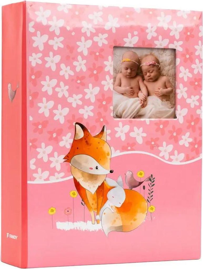 Fotoalbum 10x15 200 foto dětské Fox 2 růžové Obrázek produktu 