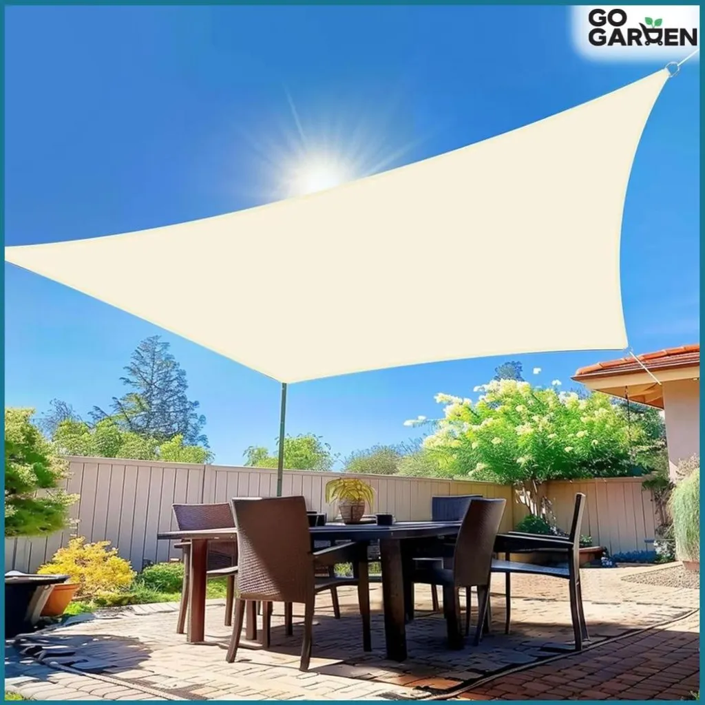 Vela Ombreggiante Zolta 3.6m x 3.6m - Tessuto Tecnico Impermeabile UV95 - 19