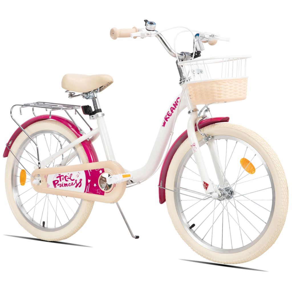Joystar 20 Zoll-Kinderfahrrad, komplett mit Korb, Klingel, Produktbild 