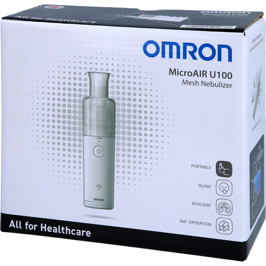 OMRON MicroAIR U100 Inhalateur de poche format compact haute précision