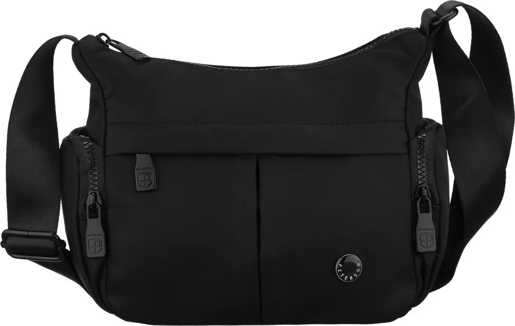 Borsa Donna Peterson Avi Nera: Semplicità e Qualità al Giusto Prezzo
