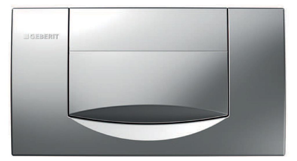 Plaque de recouvrement Geberit 200 F avec déclenchement Image du produit 