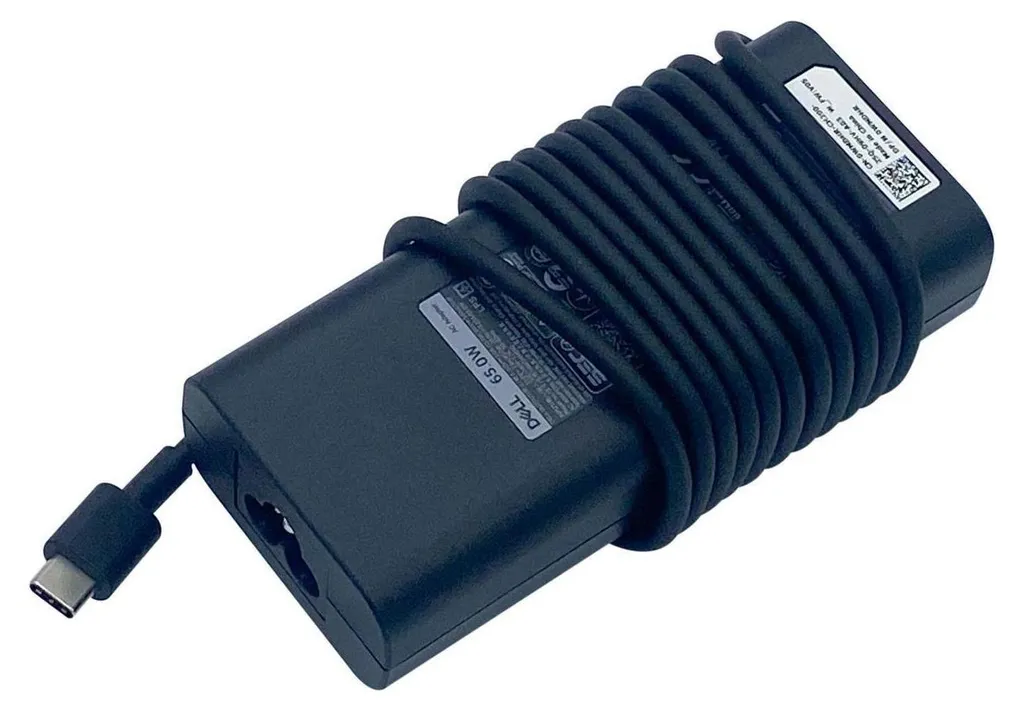 Caricabatterie Dell XPS & Latitude 65W USB-C JJV9D - Perfetto per Viaggi