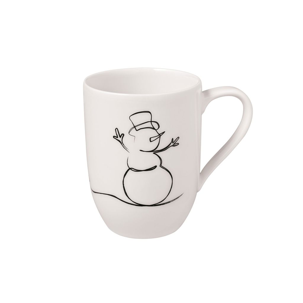 Villeroy & Boch Statement Lines Becher mit Henkel "XMAS" 280ml