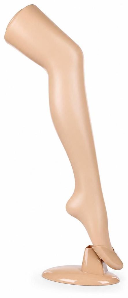 Strumpfbein für die Präsentation von Strümpfen und Socken, Produktbild 