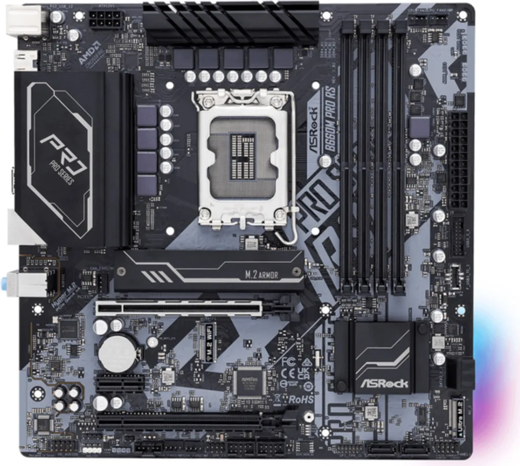 ASRock H610M-HDV/M.2+ D5 avec Support Mémoire DDR5 et Stockage M.2 - 7