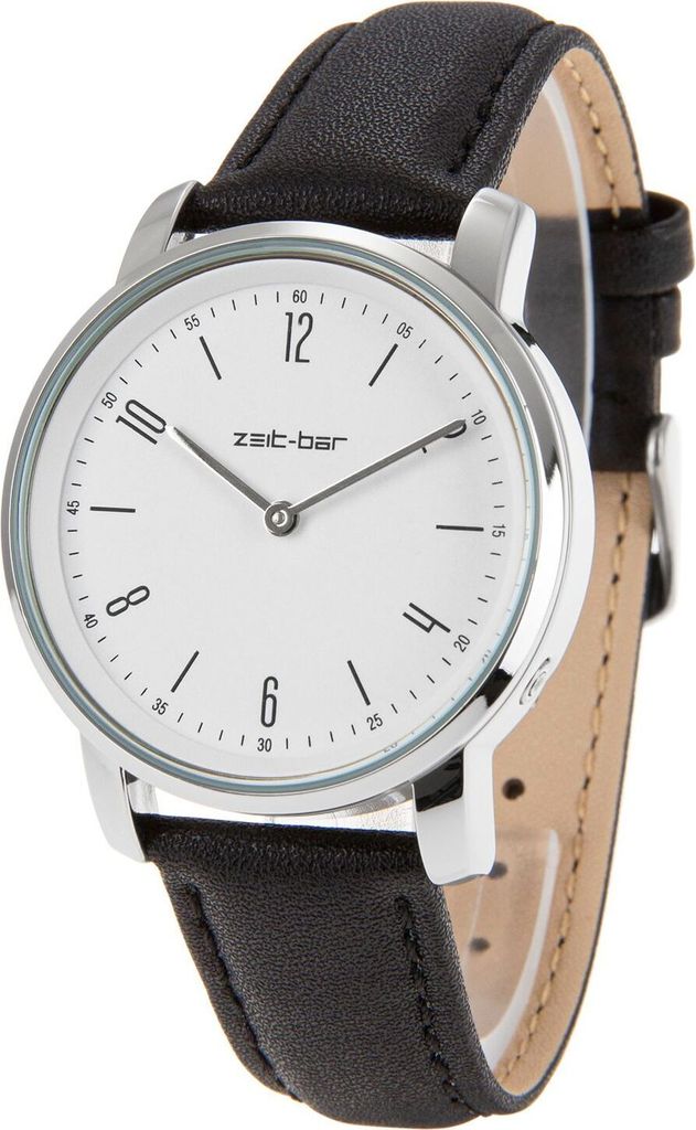 Zeit-Bar Funk-Armbanduhr Damen, Metallgehäuse, Produktbild 