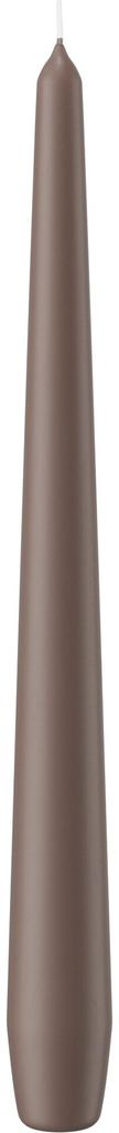 Spitzkerzen Taupe 250 x Ø 25 mm, 50 Stück