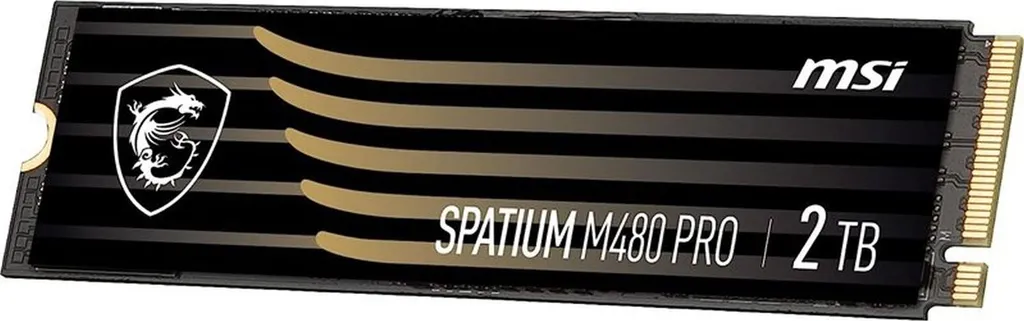 Disque SSD Interne MSI Spatium M480 PRO 2 To M.2 NVMe Haute Densité