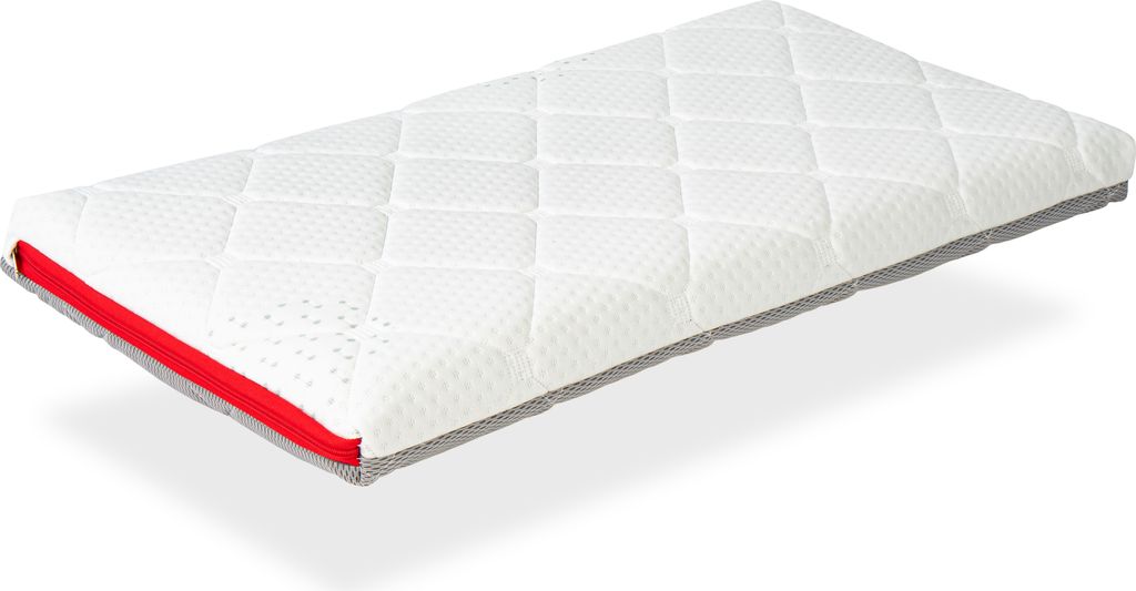 Wiegenmatratze CANDY 80X40 Hohe 7 CM - Herausnehmbar, waschbar, viskoelastisch und atmungsaktiv
