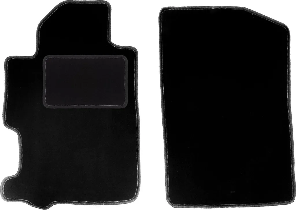 Tappetini Honda FR-V 2004-2009 Velour Neri Anteriori | Set 2 Pezzi