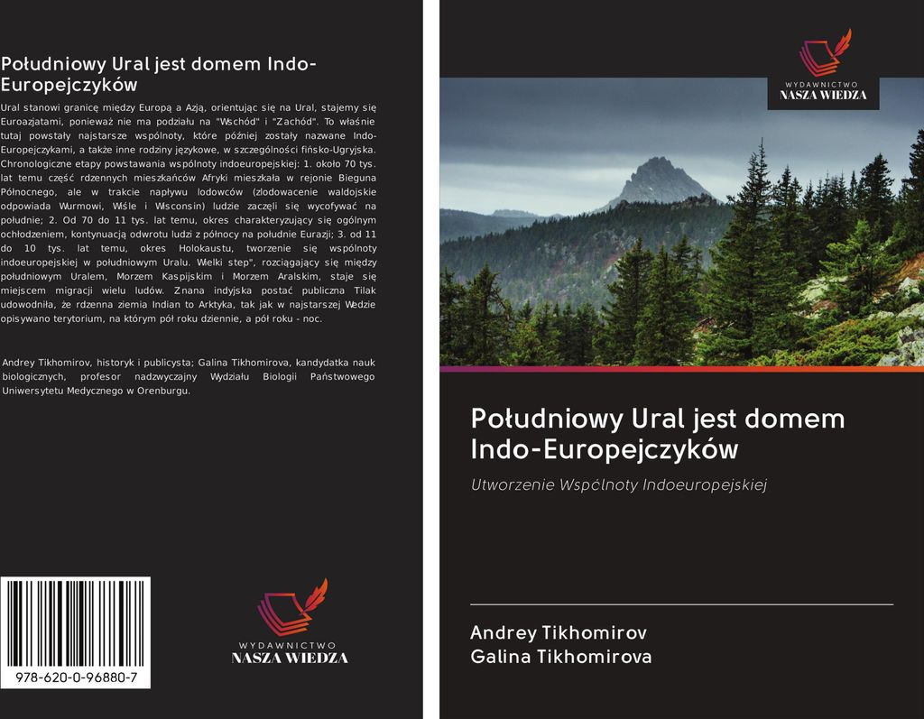 Po¿udniowy Ural jest domem Indo-Europejczyków