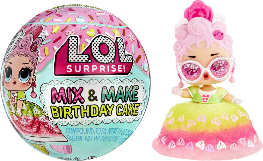 A LOL Surprise doll and its packaging are displayed against a white background.