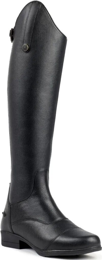 Bottes d'équitation cuir noir Moretta pour le concours (37 EU Large)