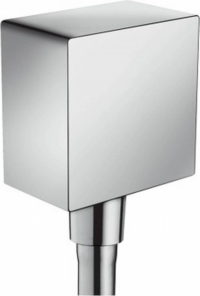 hansgrohe AXOR Starck FixFit Schlauchanschluss mit Rückflussverhinderer und Kunststoffwinkel, 26455000