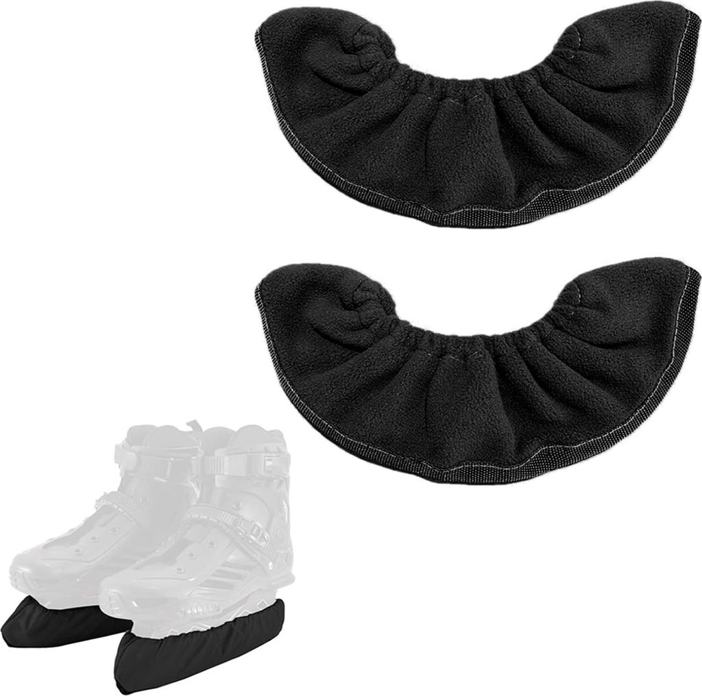 STILVORA Schlittschuh-Zubehör, Schlittschuh Schutzüberzug, Eislaufschuh Abdeckung, Winter Schlittschuh Tasche, Schutz für Kufen, S