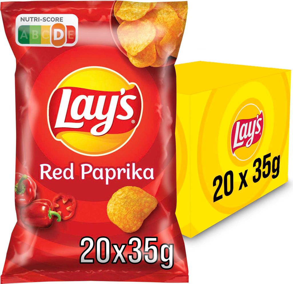 Lays Red Paprika 20x35g