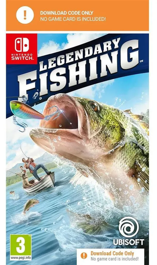 Simulation de Pêche Sportive Legendary Fishing pour Nintendo Switch PAL