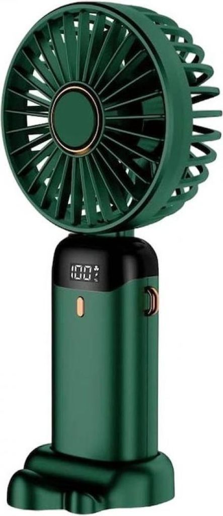 Handventilator für den Außenbereich, USB-Ladefunktion, Mini-Ventilator, tragbar, kleine Kühlung, Digitalanzeige