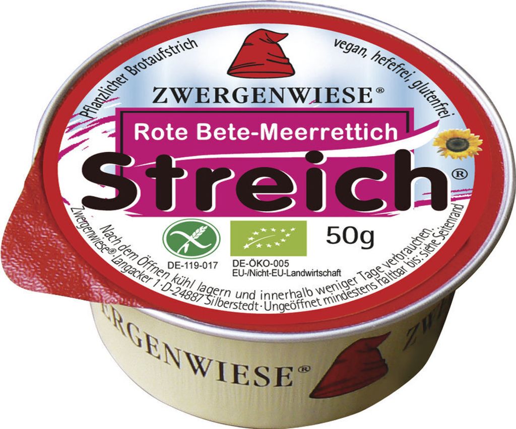 Zwergenwiese Kleiner Streich Rote Bete-Meerrettich  50g Produktbild 