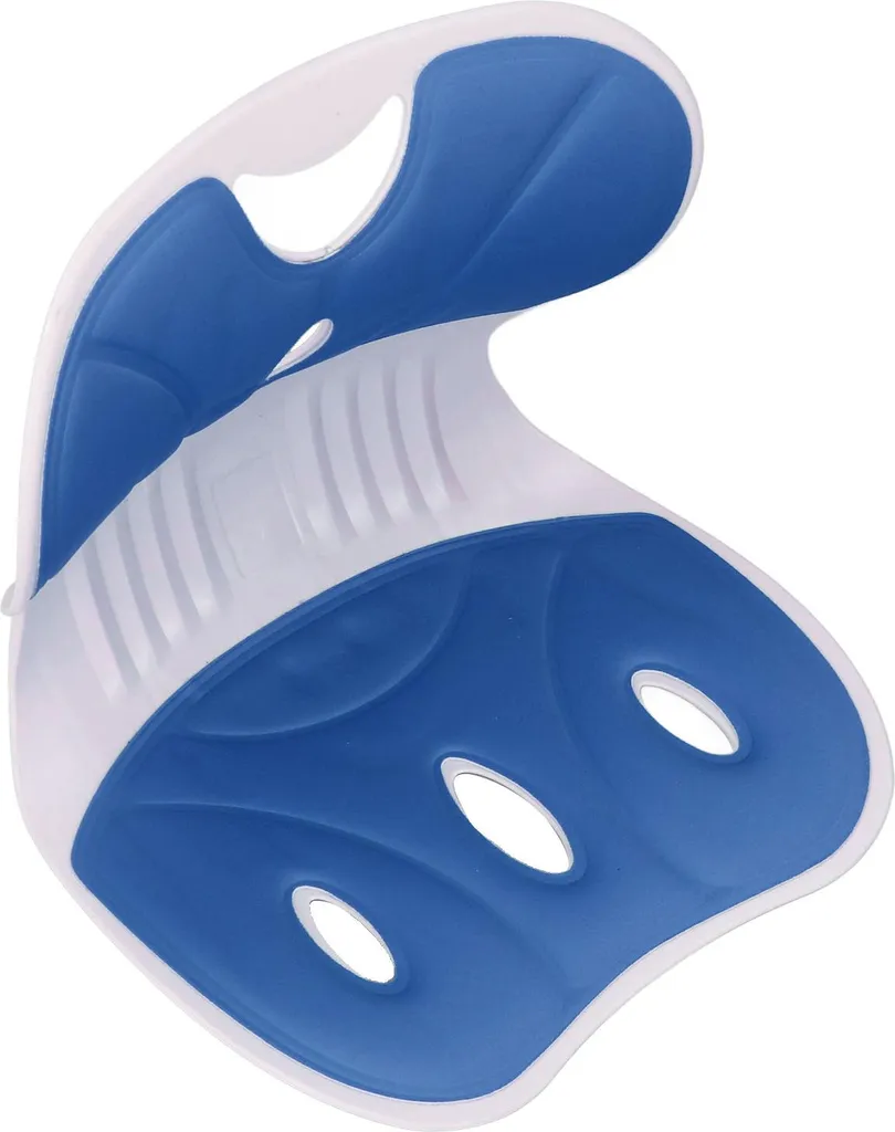 Support lombaire respirant bleu avec structure corrective pour le dos - 4