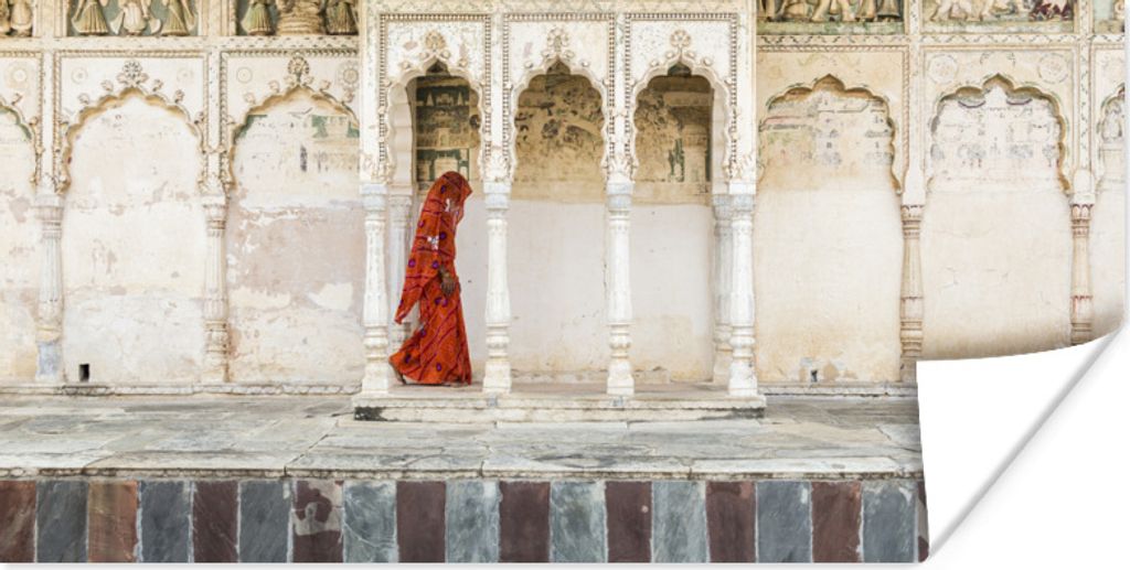 MuchoWow Poster Klöster in Indien 160x80 cm - Foto Poster