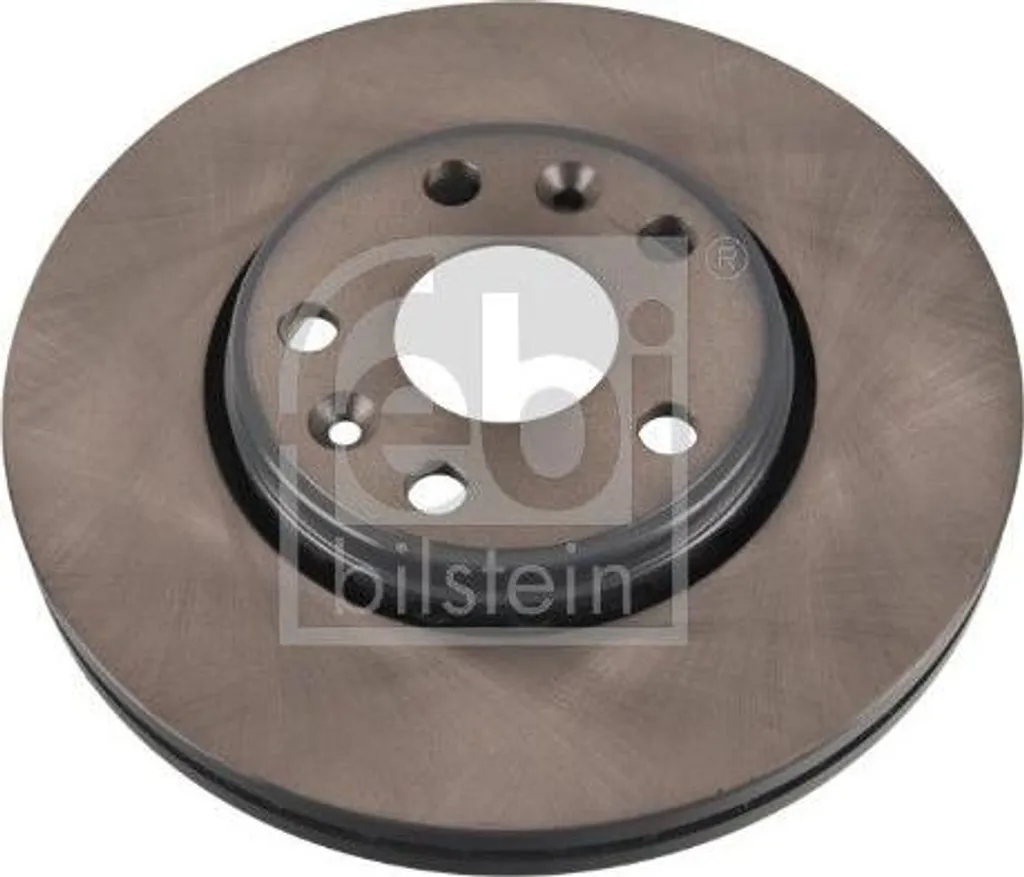 Disque de frein avant plein FEBI 176658 compatible avec Kangoo I et II